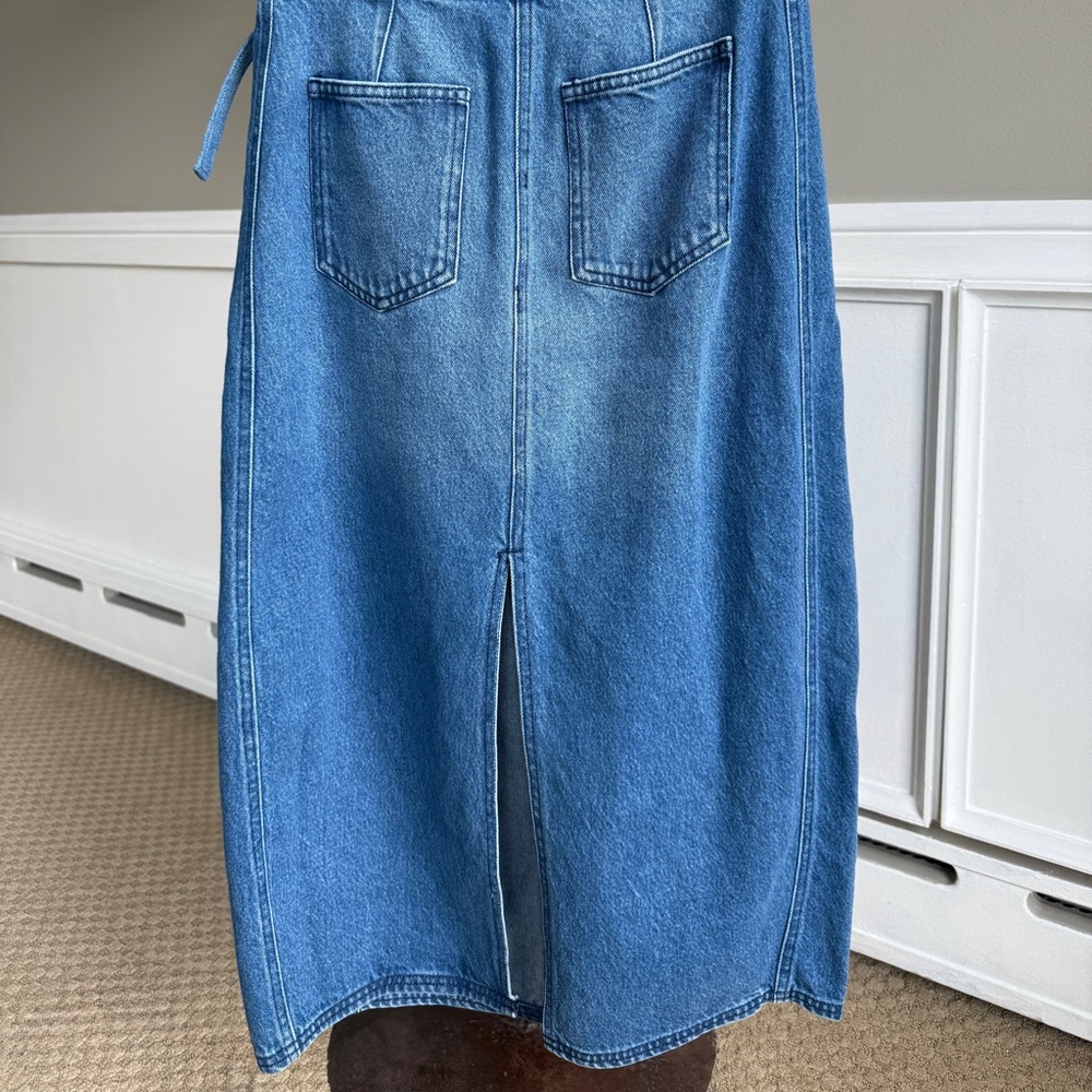 Pilcro (Anthropologie) denim skirt in size 0 Petite - Picture 5 of 14